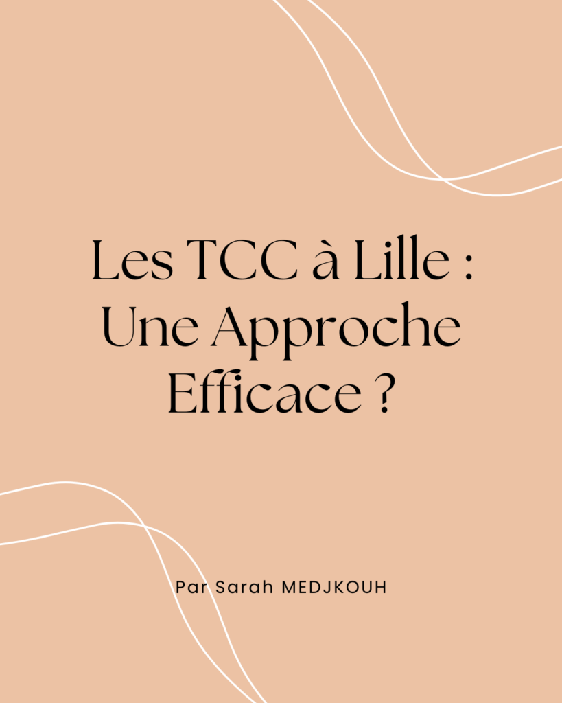 Thérapie Tcc Lille